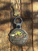 Load image into Gallery viewer, Key Fobs Inspired By A Green Baby In The Stars Character - Keychains - Backpack Decoration - Bag Bling
