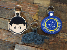 Load image into Gallery viewer, Key Fobs Inspired By Star Travels Crew - Keychains - Backpack Decoration - Bag Bling
