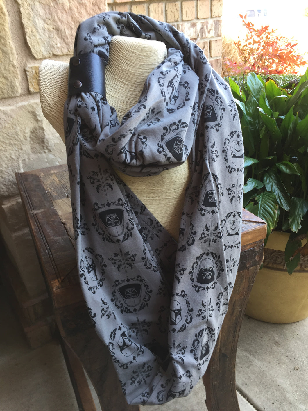 Infinity Scarves - Infinity Scarf Made With Licensed Empire Helmets Fabric