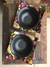 Load image into Gallery viewer, Microwave Cozy Bowl Set - Tacos, Tequila, And Salsa - Set Of Two Microwave Cozies

