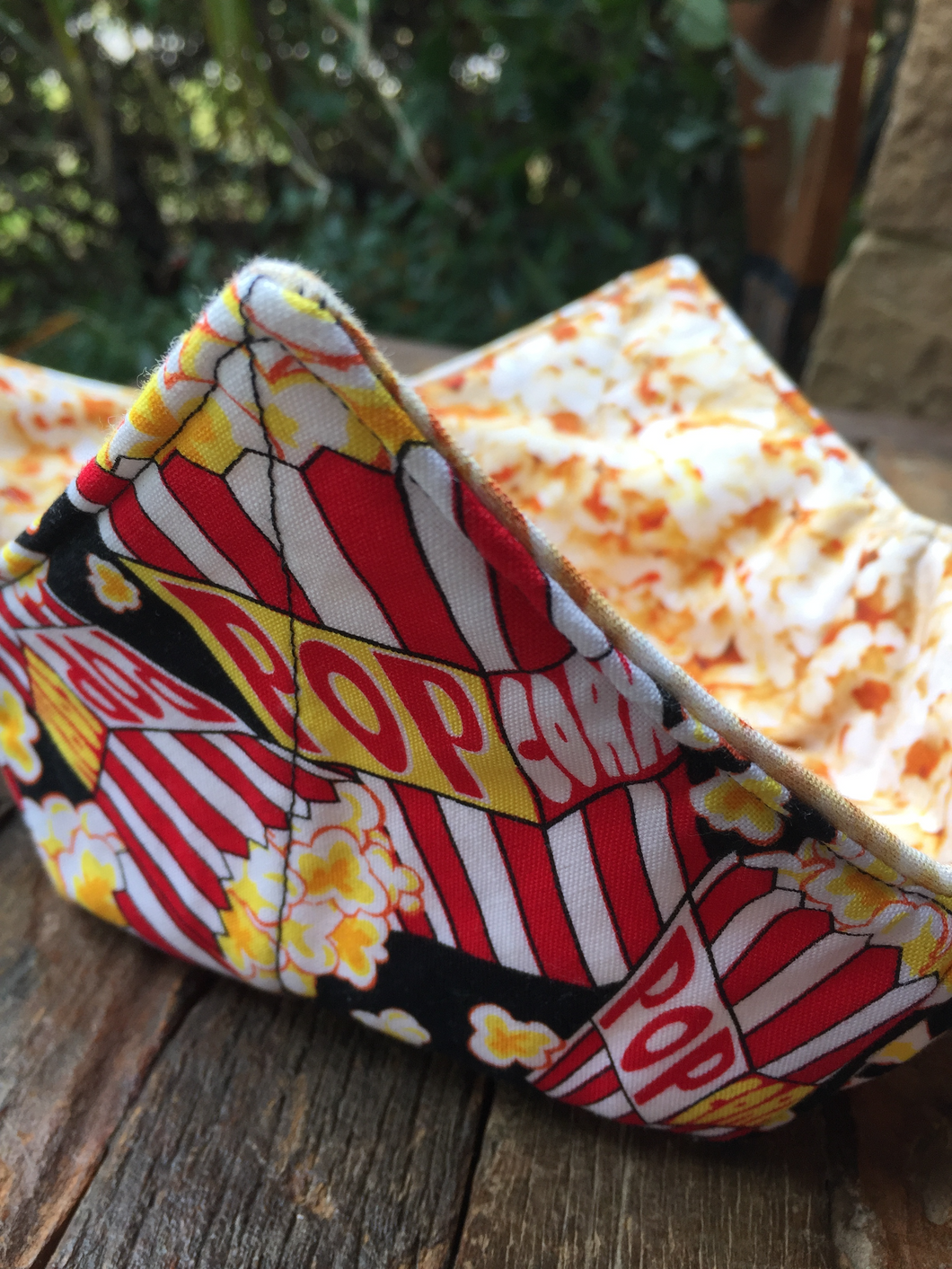 Microwave Cozy Bowl Set - Popcorn - Set Of Two Microwave Cozies