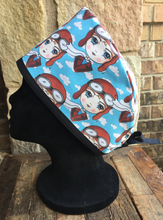 Load image into Gallery viewer, Unisex Scrub Cap - Pilot Amelia Scrub Cap - Surgical Cap - Blue Sky With Clouds
